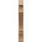 Ekena Millwork 6-in W x 40-in D x 40-in H Balboa Block Rough Cedar Woodgrain TimberThane Outlooker, Primed Tan OUTUR060X40X40BOA44RCPR - alternate 4